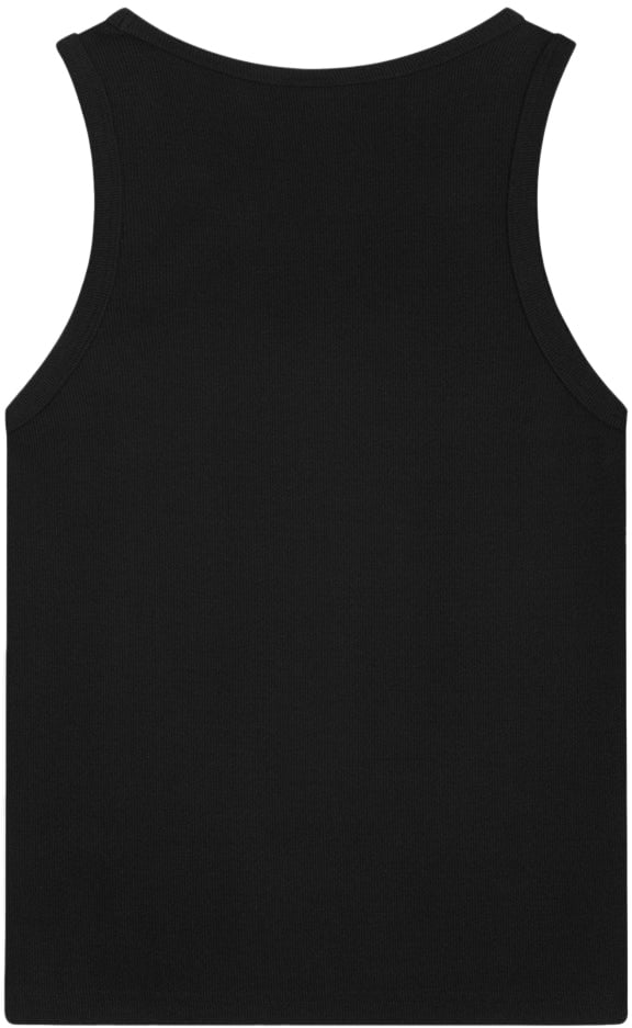 Filling Pieces Tank Top Knot Black Zwart