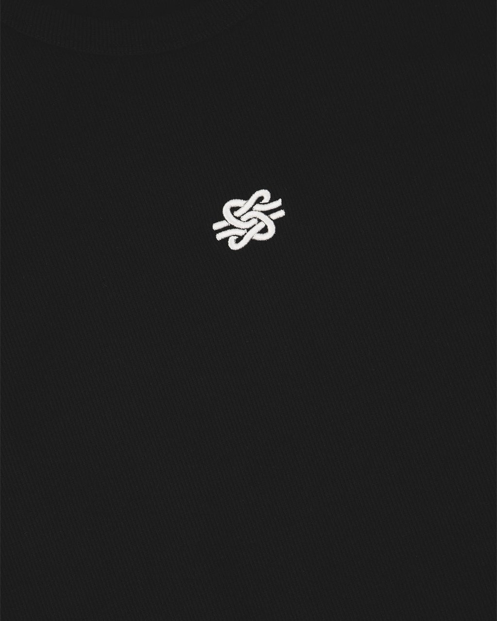 Filling Pieces Tank Top Knot Black / White Wit