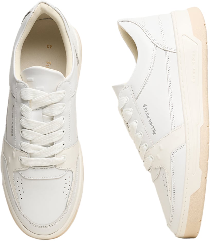 Filling Pieces Heren Low Vise Wit