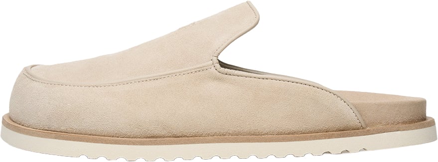 Filling Pieces Clog Suede Beige Beige