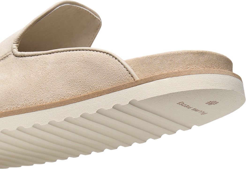 Filling Pieces Clog Suede Beige Beige