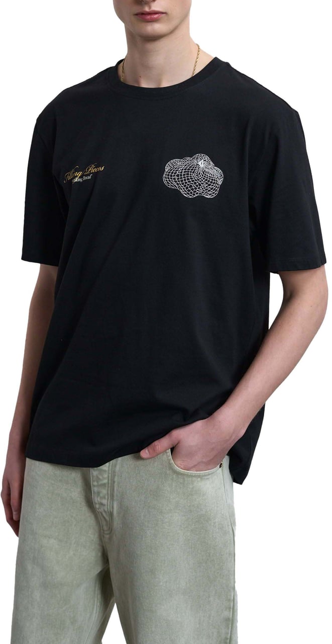 Filling Pieces T-shirt Citrus Black Zwart