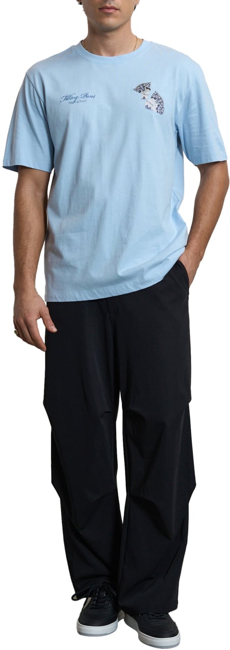 Filling Pieces T-shirt Broken Plate Skyway Blauw