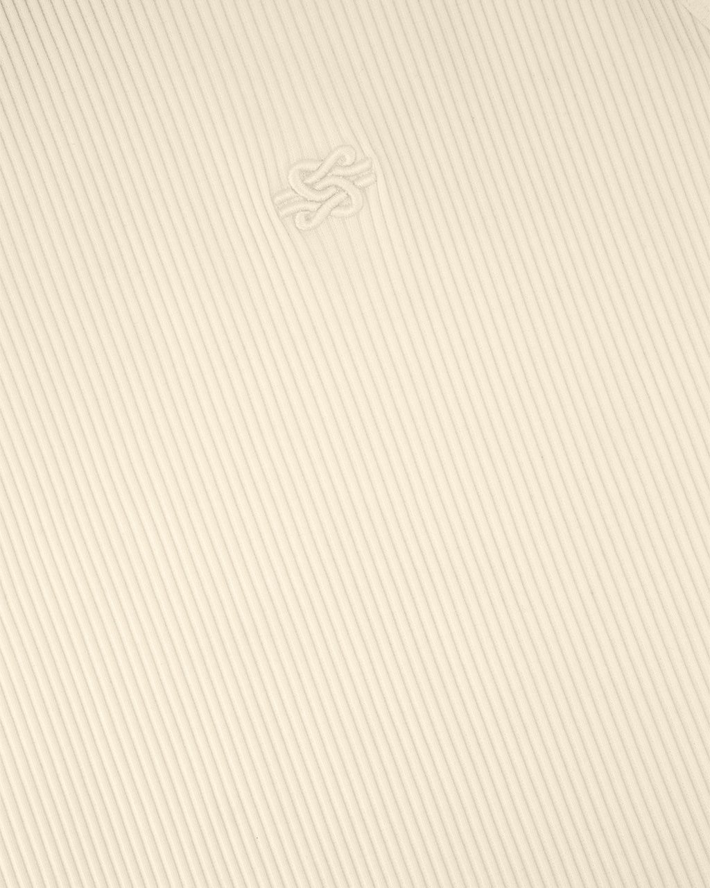 Filling Pieces Tank Top Ribbed Antique White Wit