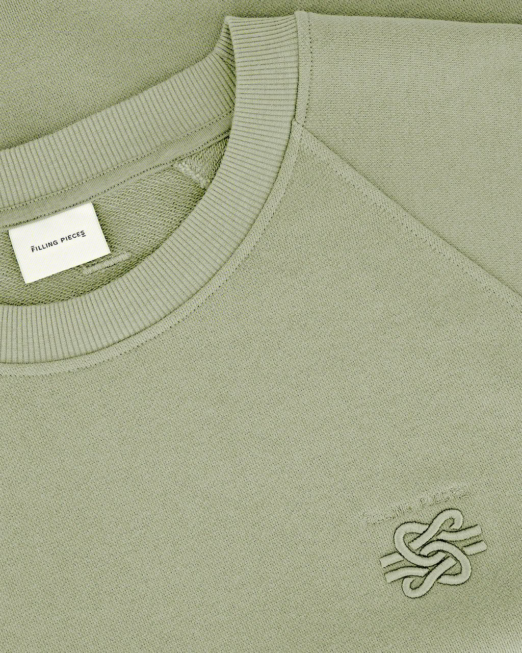 Filling Pieces Sweatshirt Embroidered Knot Tea Bruin