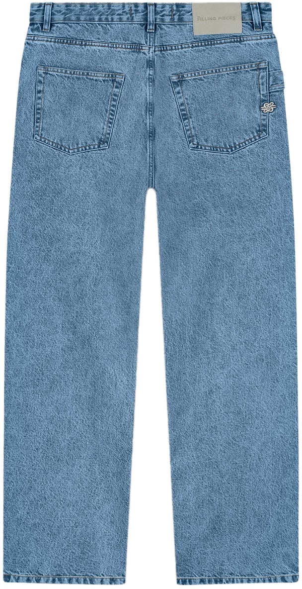 Filling Pieces Denim Pants Skyway Blauw