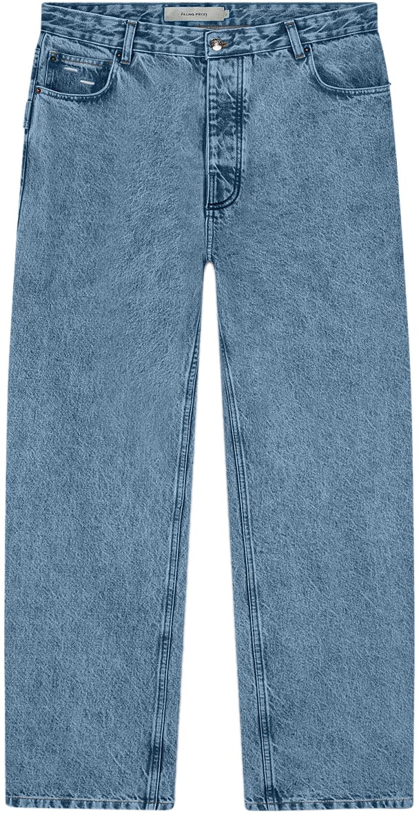 Filling Pieces Denim Pants Skyway Blauw