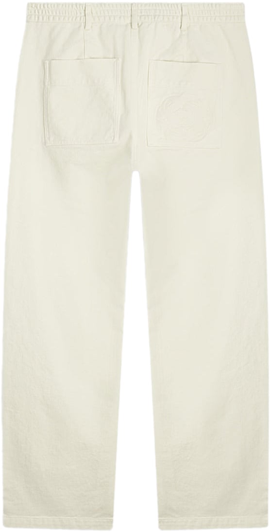 Filling Pieces Worker Pants Antique White Wit
