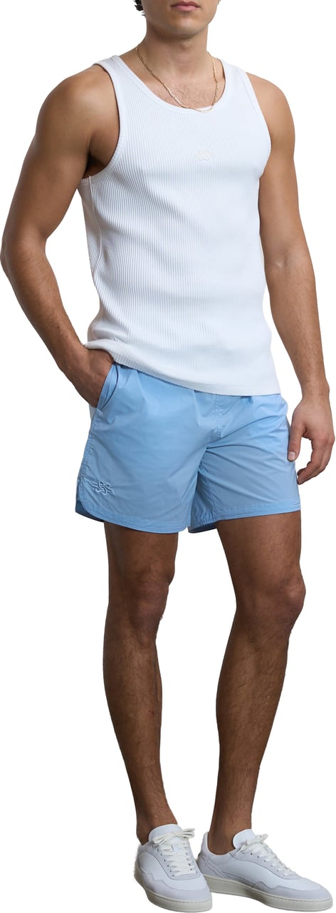 Filling Pieces Swimshorts Knot Skyway Blauw