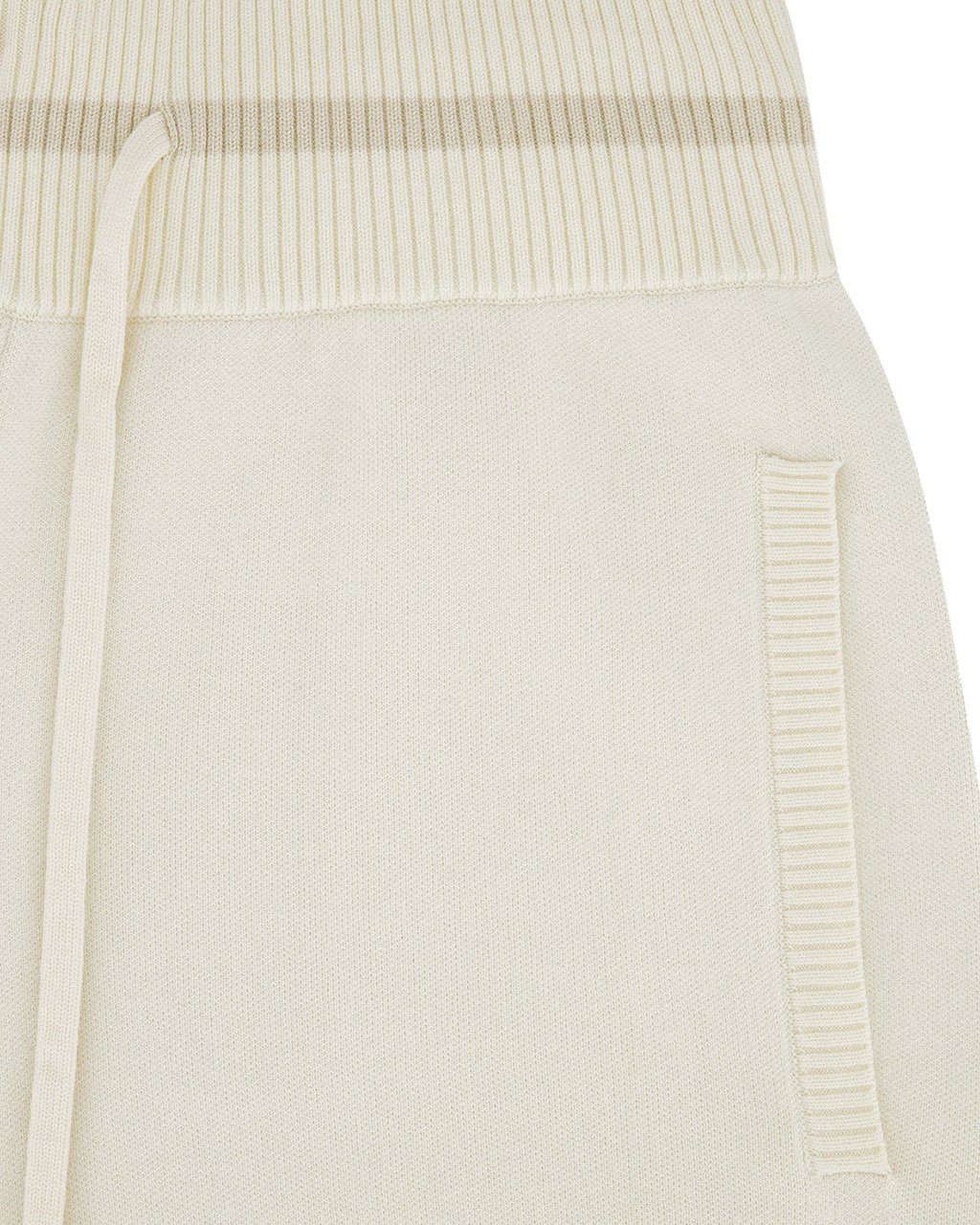 Filling Pieces Knit Shorts Breaking Bread Antique White Wit