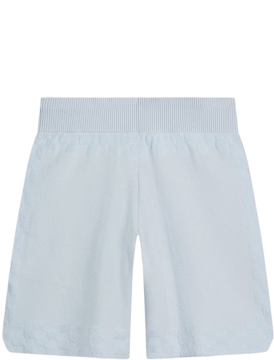Filling Pieces Knit Resort Shorts Skyway Blauw