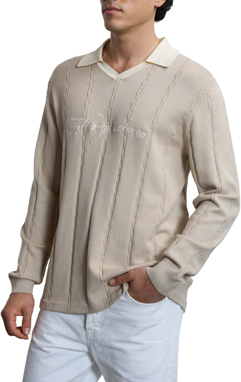 Filling Pieces Knit Football Jersey Peyote Divers