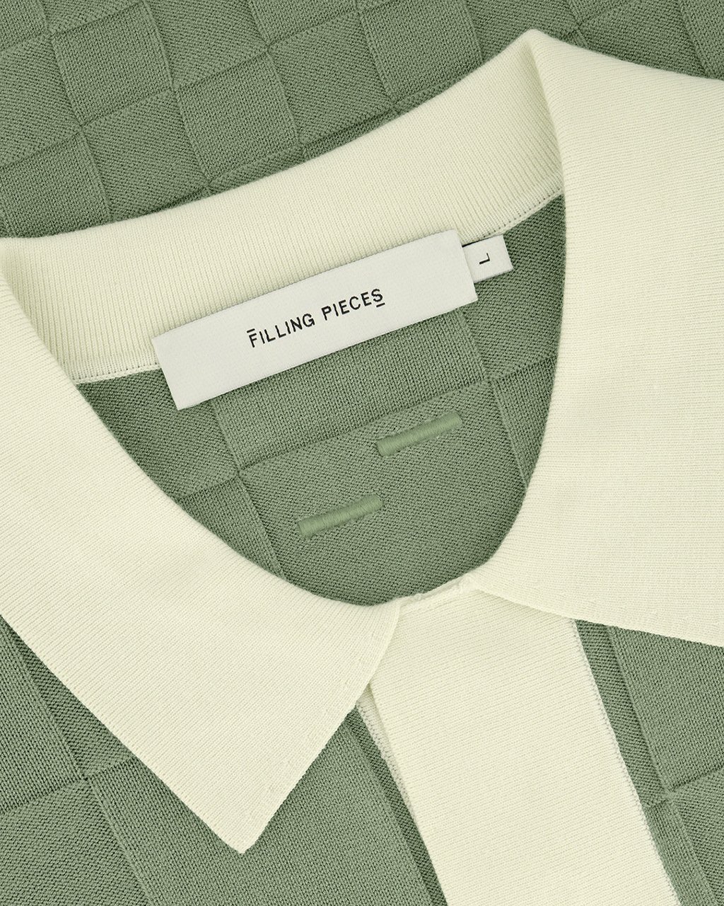 Filling Pieces Knit Shirt Rugby Tea Bruin