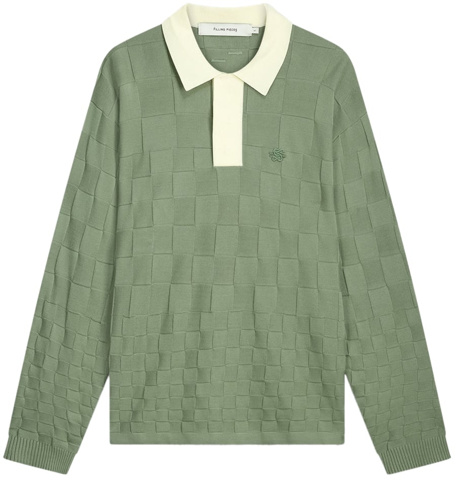 Filling Pieces Knit Shirt Rugby Tea Bruin