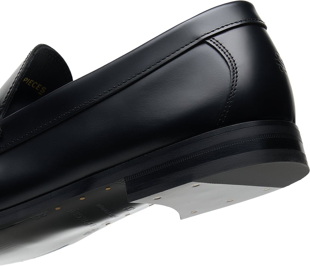 Filling Pieces Lux Loafer Polido Black Zwart