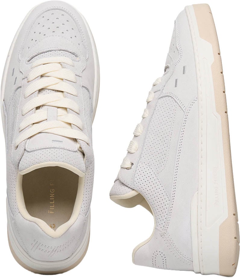 Filling Pieces Cruiser Suede White Wit