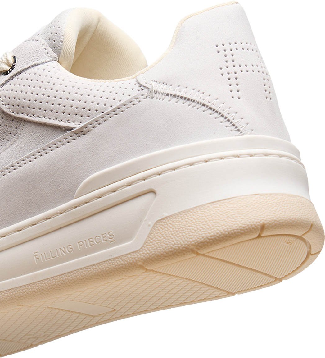 Filling Pieces Cruiser Suede White Wit