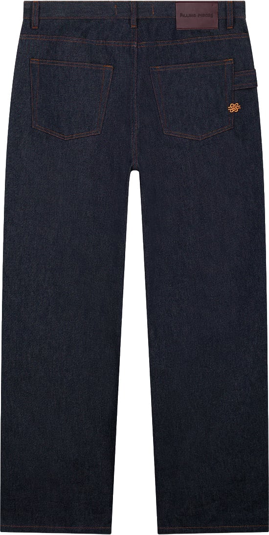 Filling Pieces Denim Pants Raw Indigo Blauw