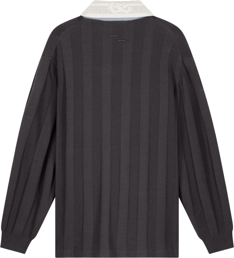 Filling Pieces Knit Football Jersey Pavement Divers