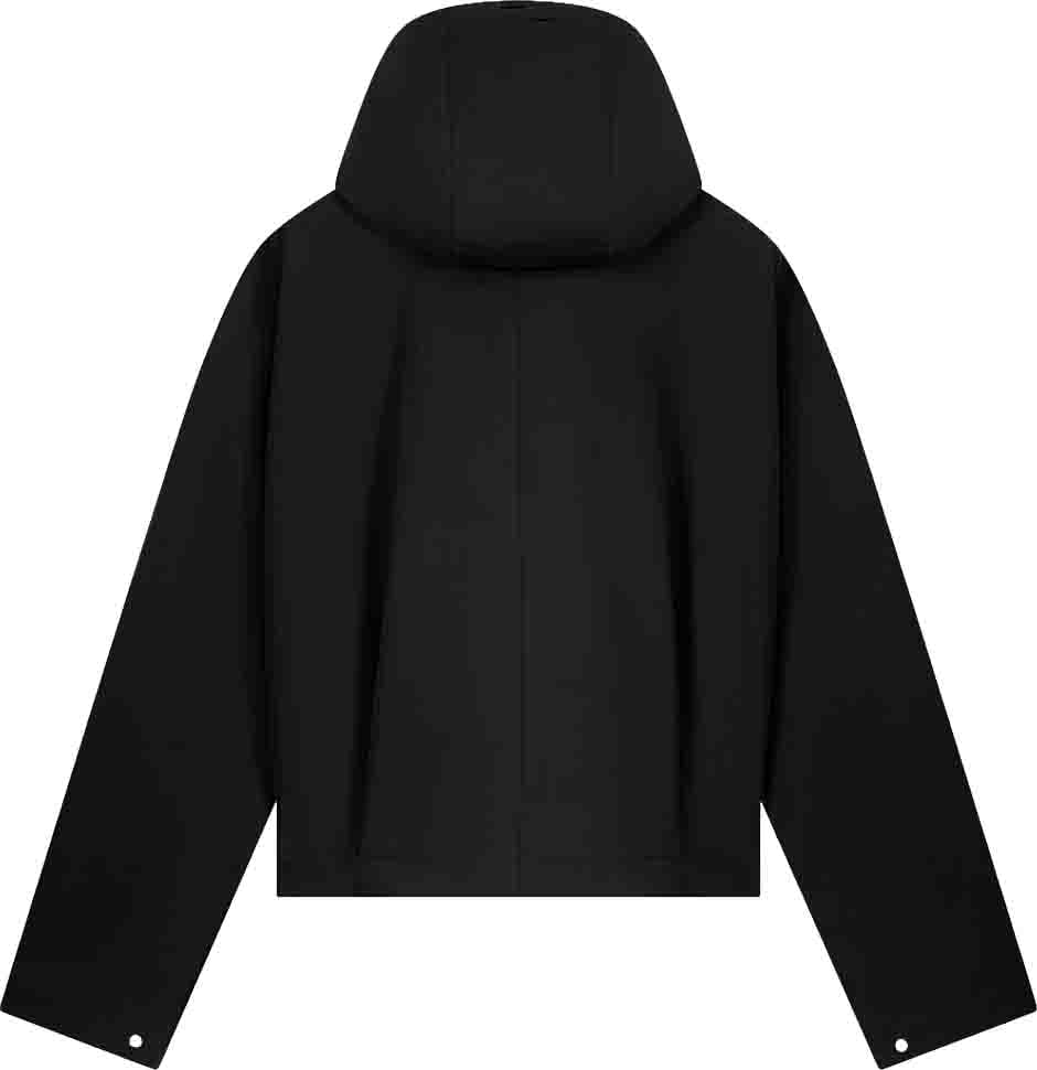 Filling Pieces Light Jacket Cropped Black Zwart
