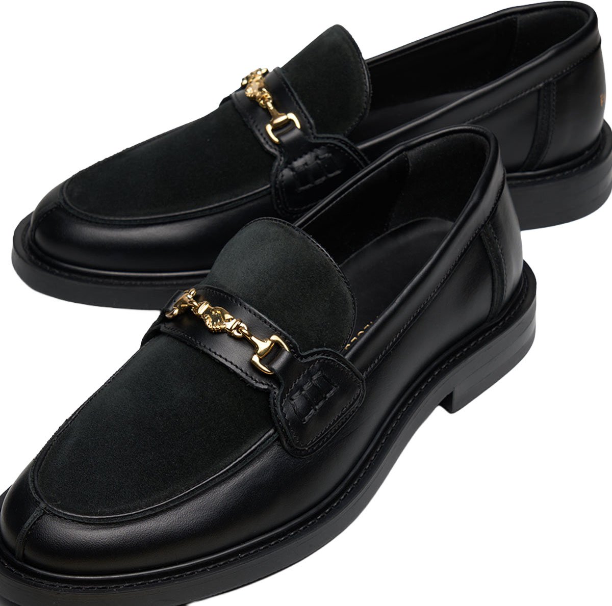 Filling Pieces Loafer Hazy Black Zwart