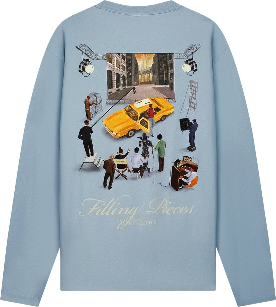 Filling Pieces Longsleeve Film Set Celestial Blue Blauw
