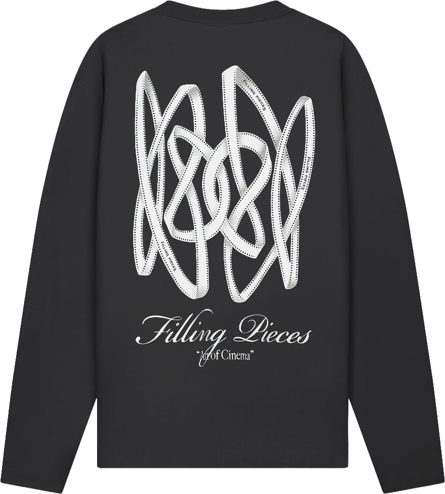 Filling Pieces Longsleeve Film Strip Vintage Black Zwart