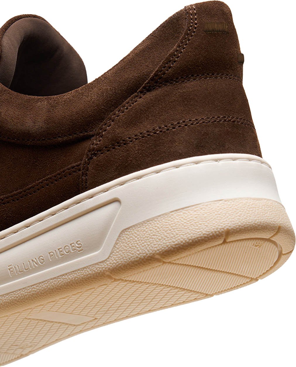 Filling Pieces Low Vise Suede Chocolate Bruin