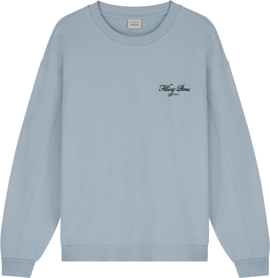 Filling Pieces Sweatshirt Cinema Celestial Blue Blauw