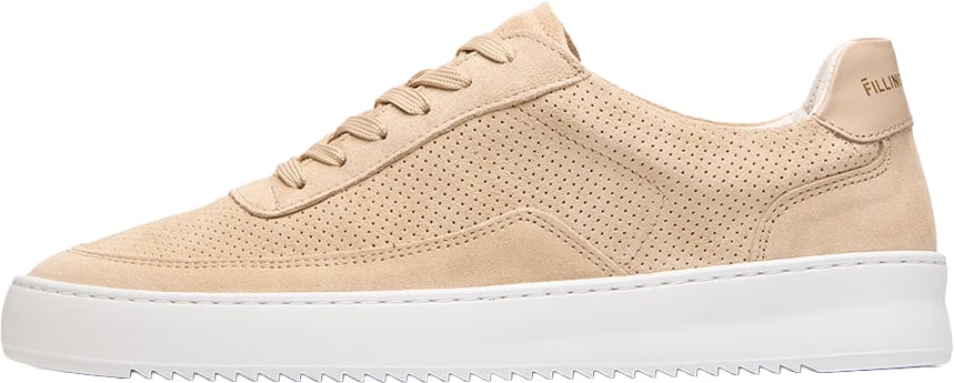 Filling Pieces Mondo Suede Perforated Sand Beige