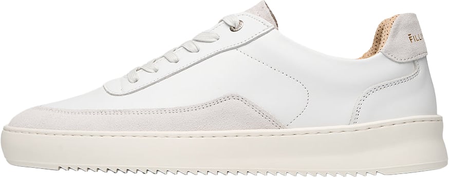 Filling Pieces Mondo Squash Suede White Wit