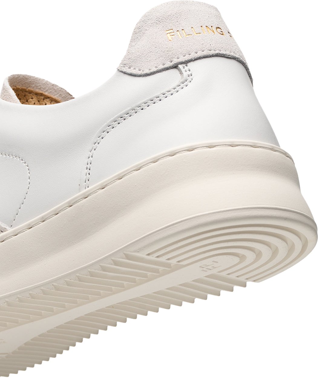 Filling Pieces Mondo Squash Suede White Wit