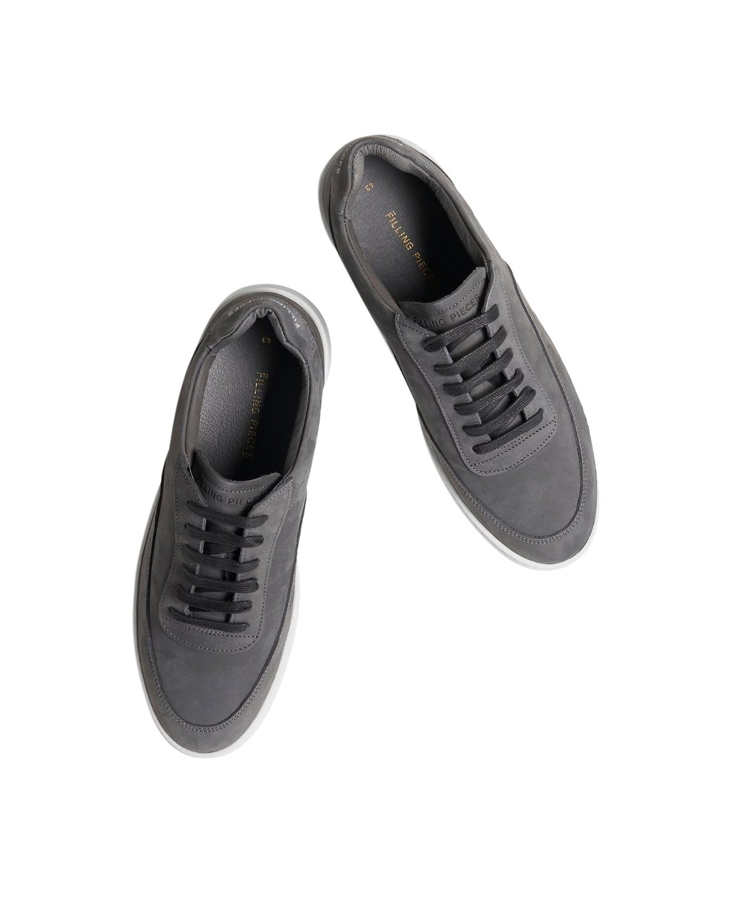 Filling Pieces Mondo 2.0 Ripple Nubuck Shark Grijs