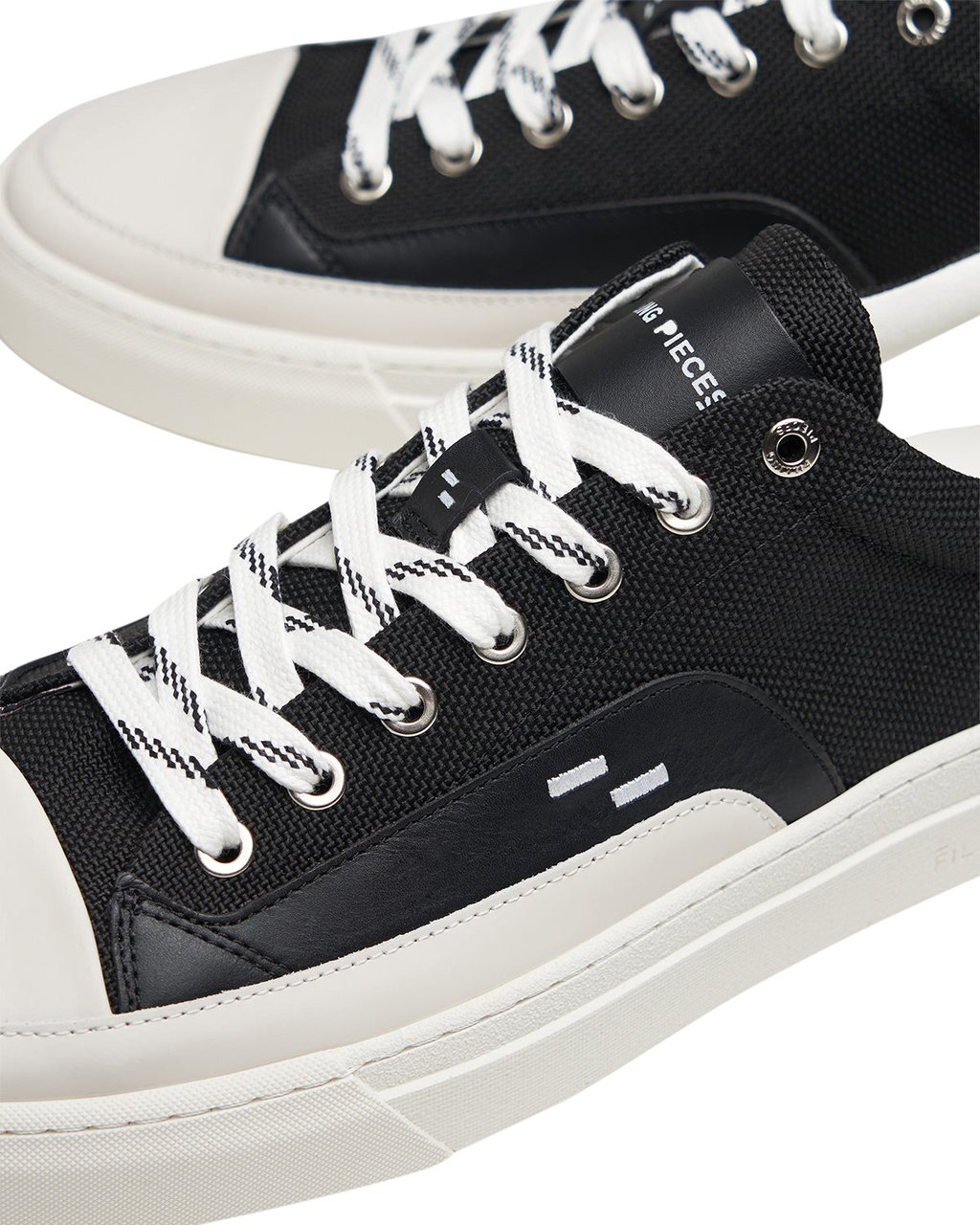 Filling Pieces Riviera Low Black Zwart