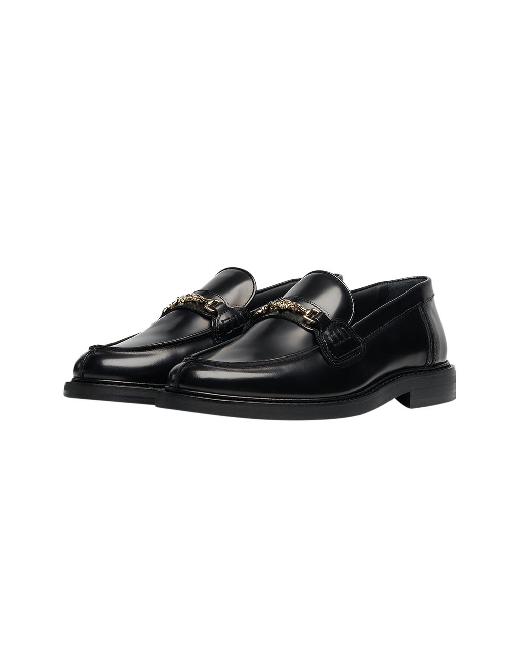 Filling Pieces Loafer Polido All Black Zwart