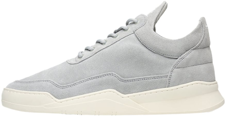 Filling Pieces Low Top Ghost Suede Light Grey Grijs