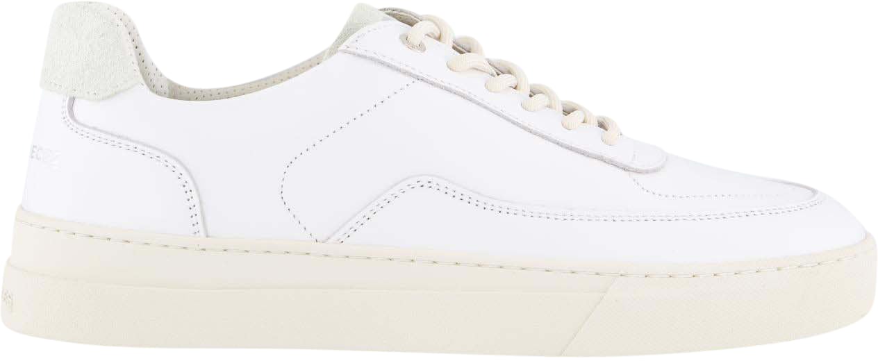 Filling Pieces Heren Mondo Viera Sneaker Wit Wit