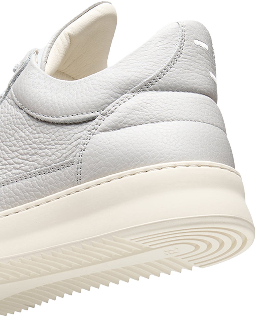 Filling Pieces Low Top Grain Light Grey Grijs