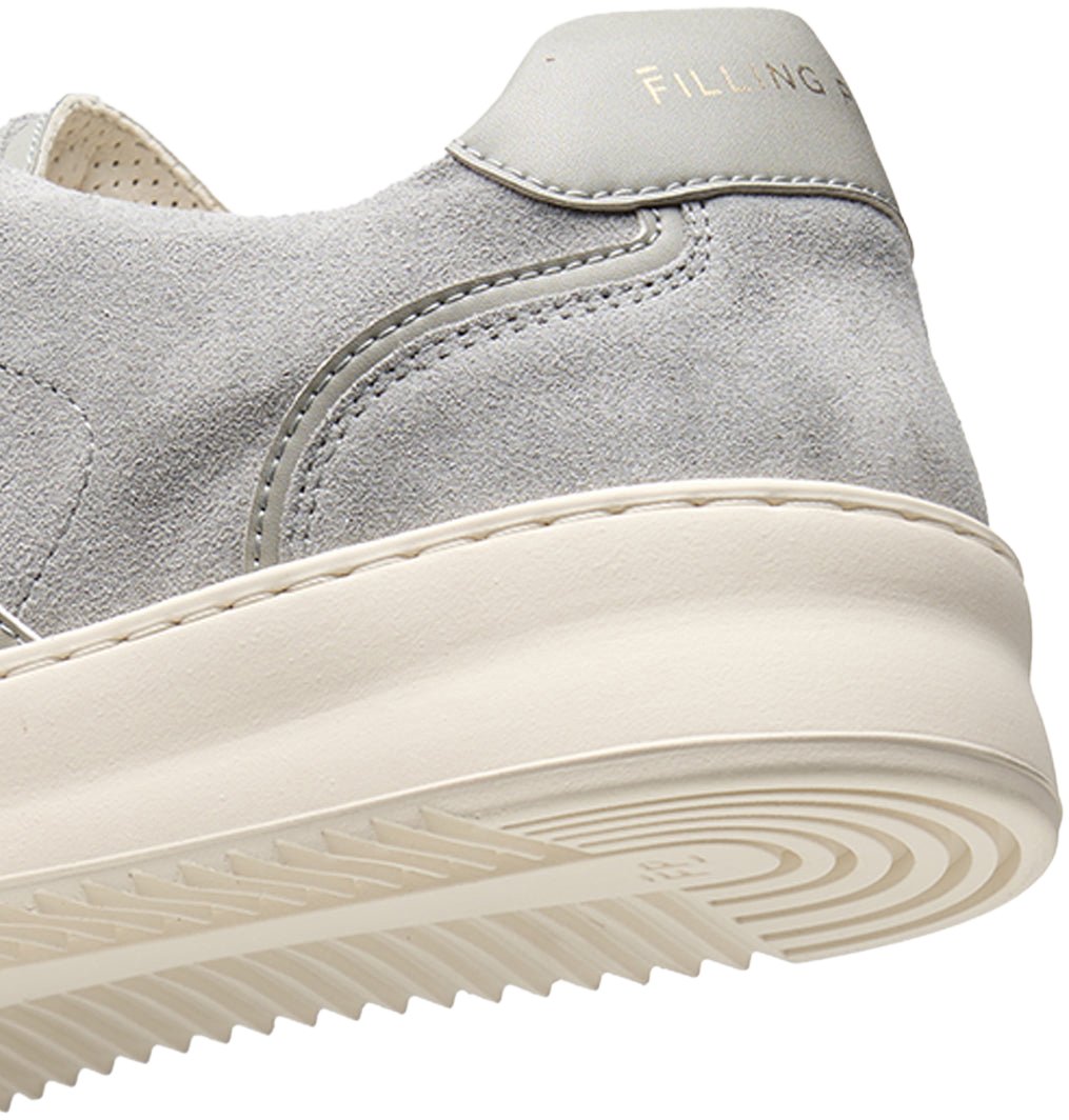 Filling Pieces Mondo Stack Suede Light Grey Grijs