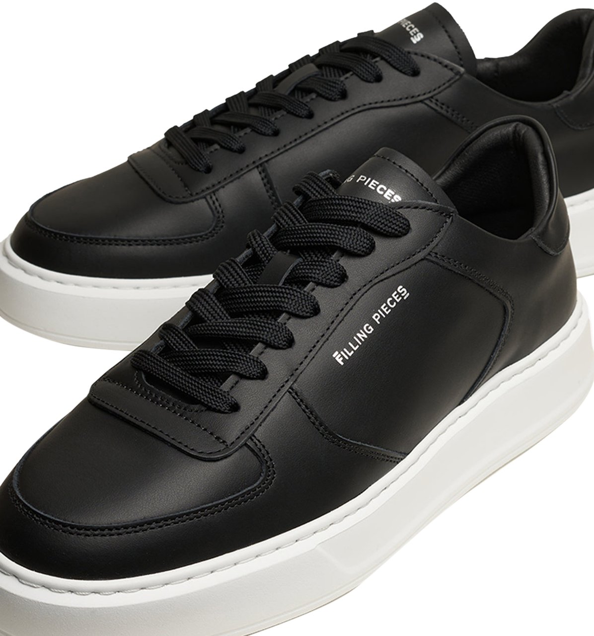 Filling Pieces Evo Court Nappa Black Zwart