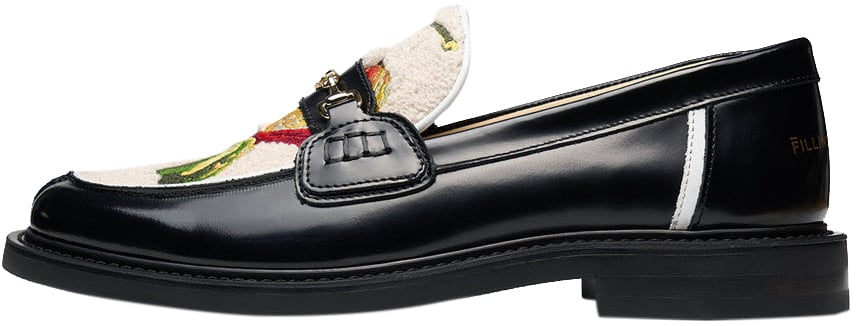 Filling Pieces Loafer Pepper Black Zwart