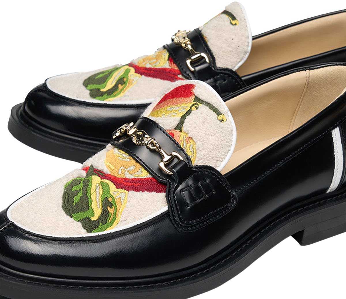 Filling Pieces Loafer Pepper Black Zwart