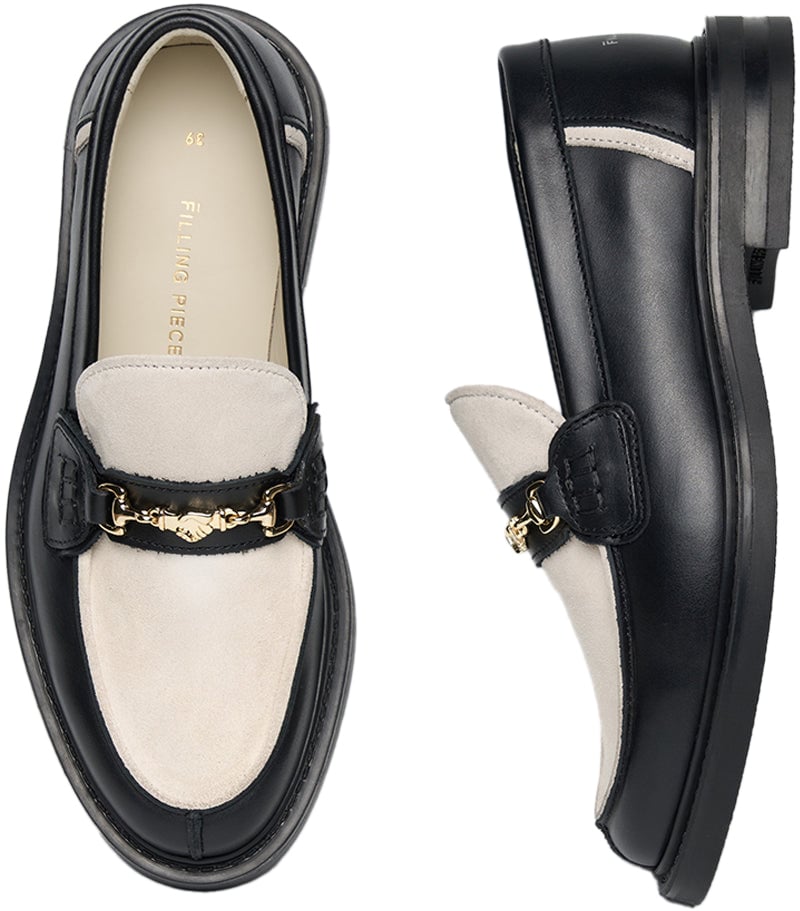 Filling Pieces Loafer Hazy Off White Wit