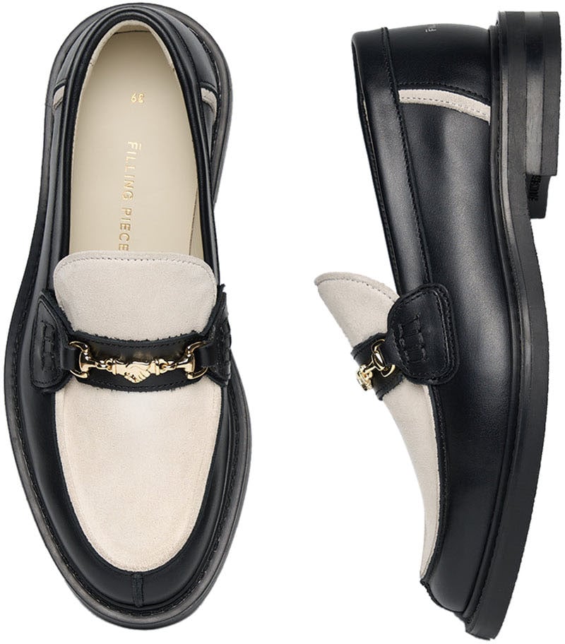 Filling Pieces Loafer Hazy Off White Wit