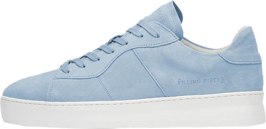 Filling Pieces Court Suede Sky Blue Blauw