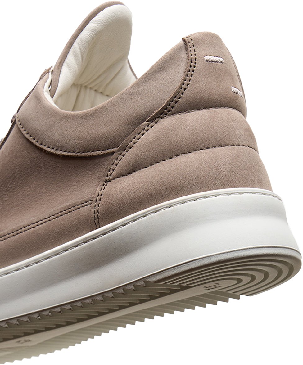 Filling Pieces Low Top Nubuck Rock Grijs