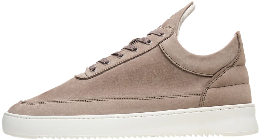 Filling Pieces Low Top Nubuck Rock Grijs