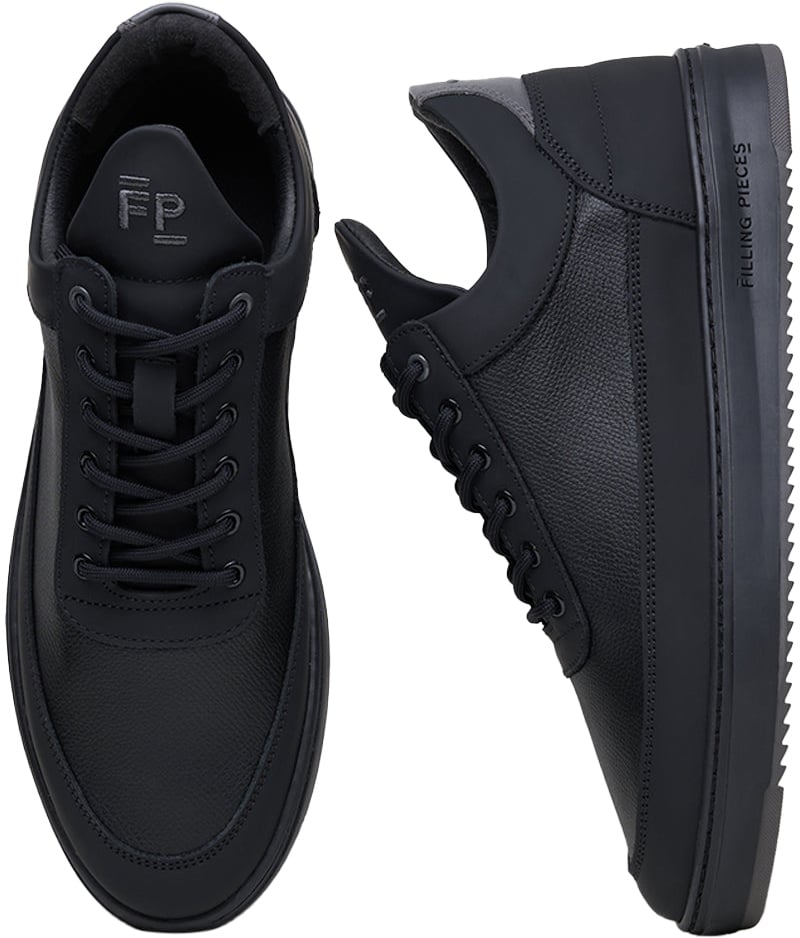 Filling Pieces Low Top Tech Crumbs Black Zwart