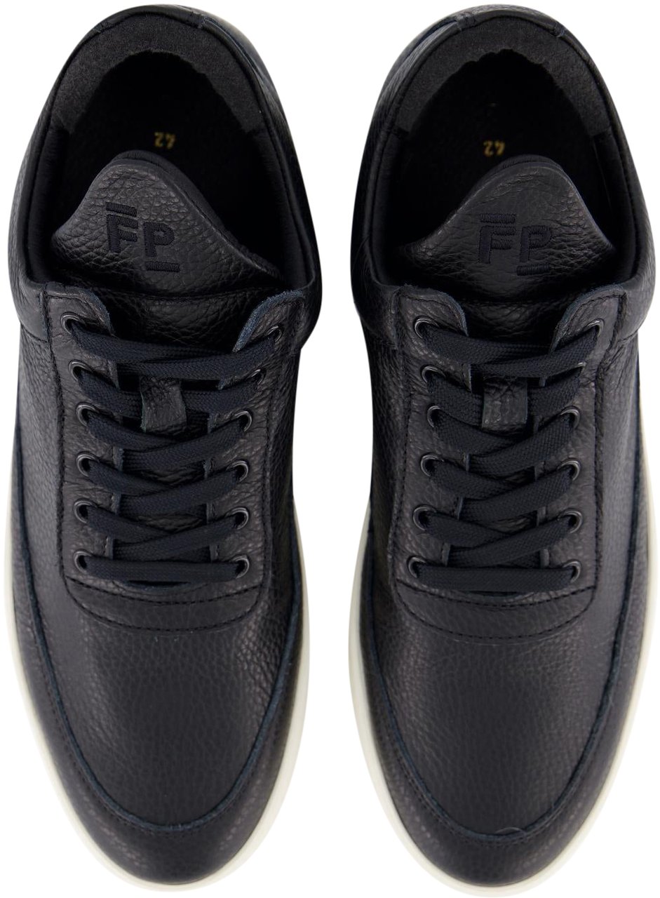 Filling Pieces Heren Low Top Grain Zwart