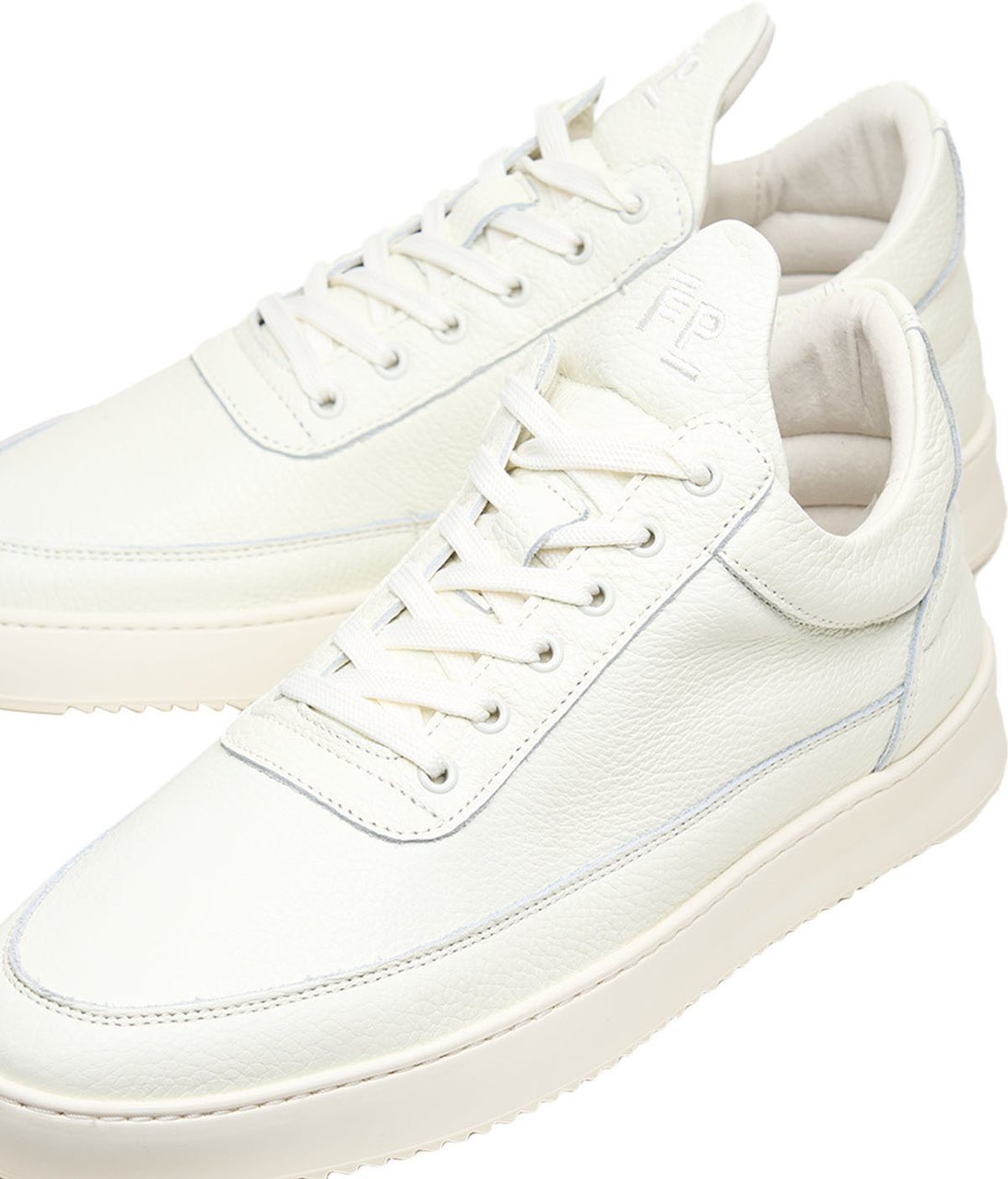 Filling Pieces Low Top Grain Off White Wit